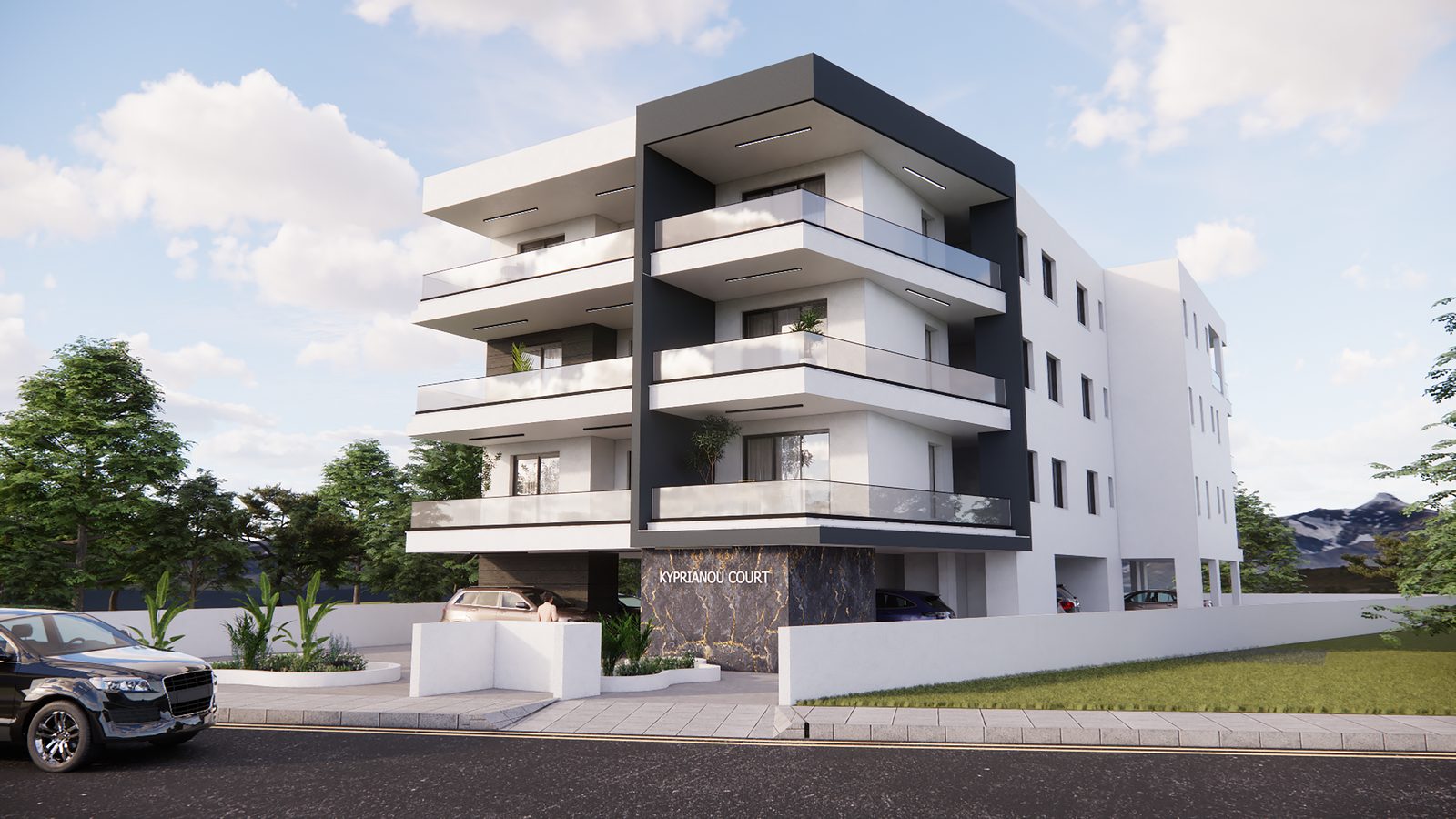 Athienou Court render